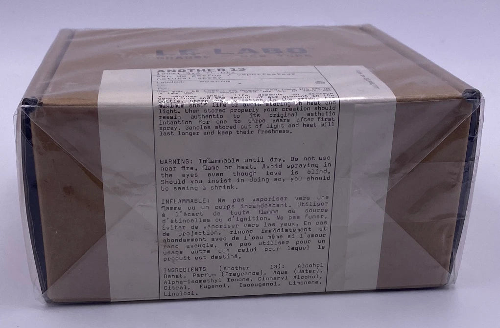 Le Labo Another 13 Eau de Parfum 100ml (3.4oz) Unisex EDP Spray | New Sealed Box