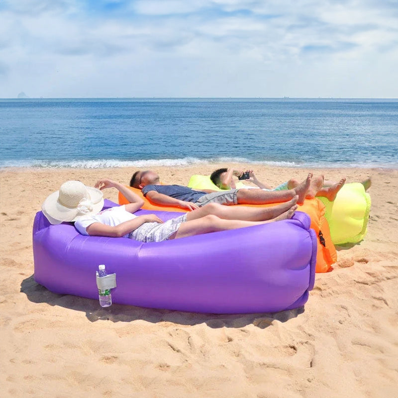 Portable Inflatable Sofa Bed for Camping & Beach