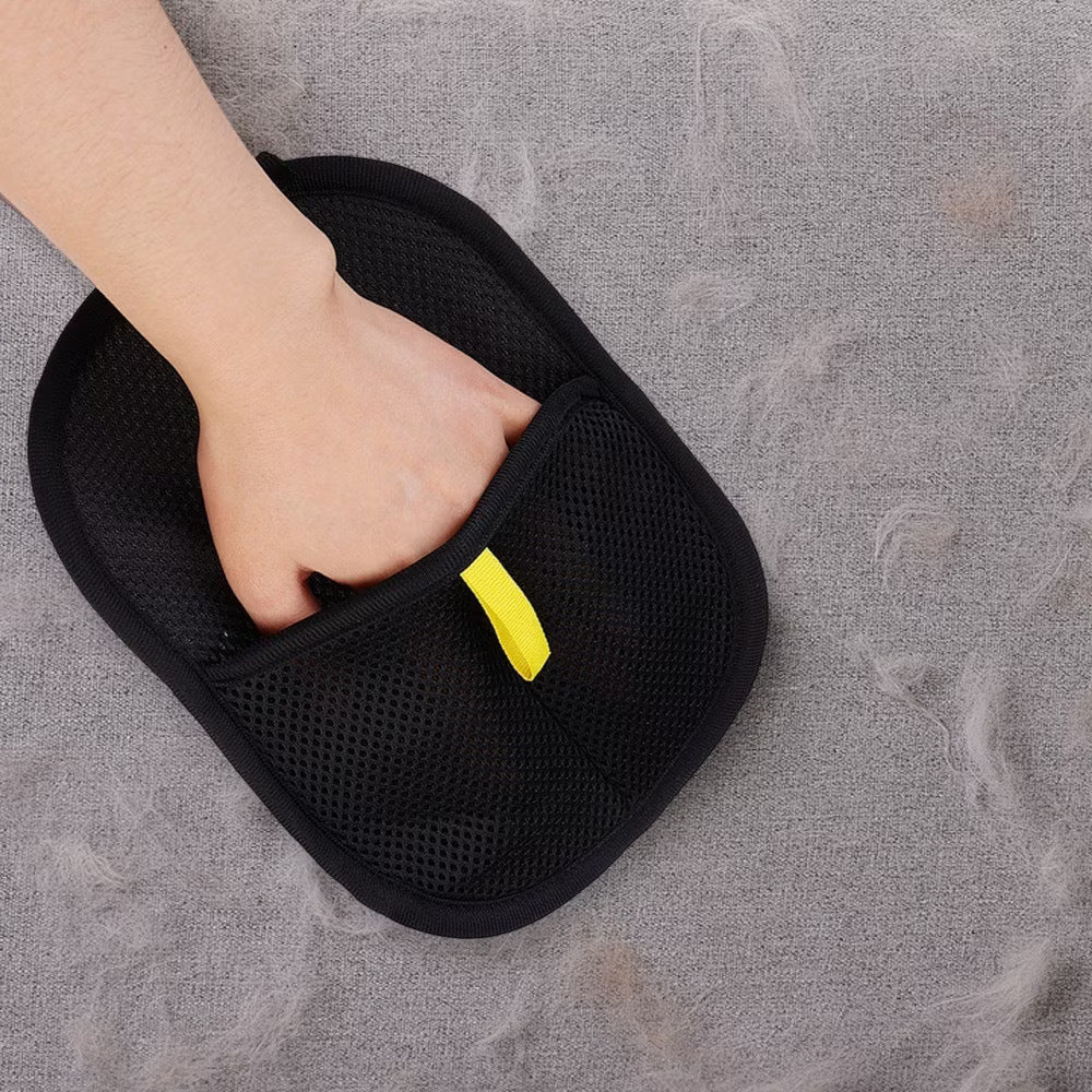 PetPro Magic Gloves - Two-Way Adhesive Hair Remover for Furniture & Clothes