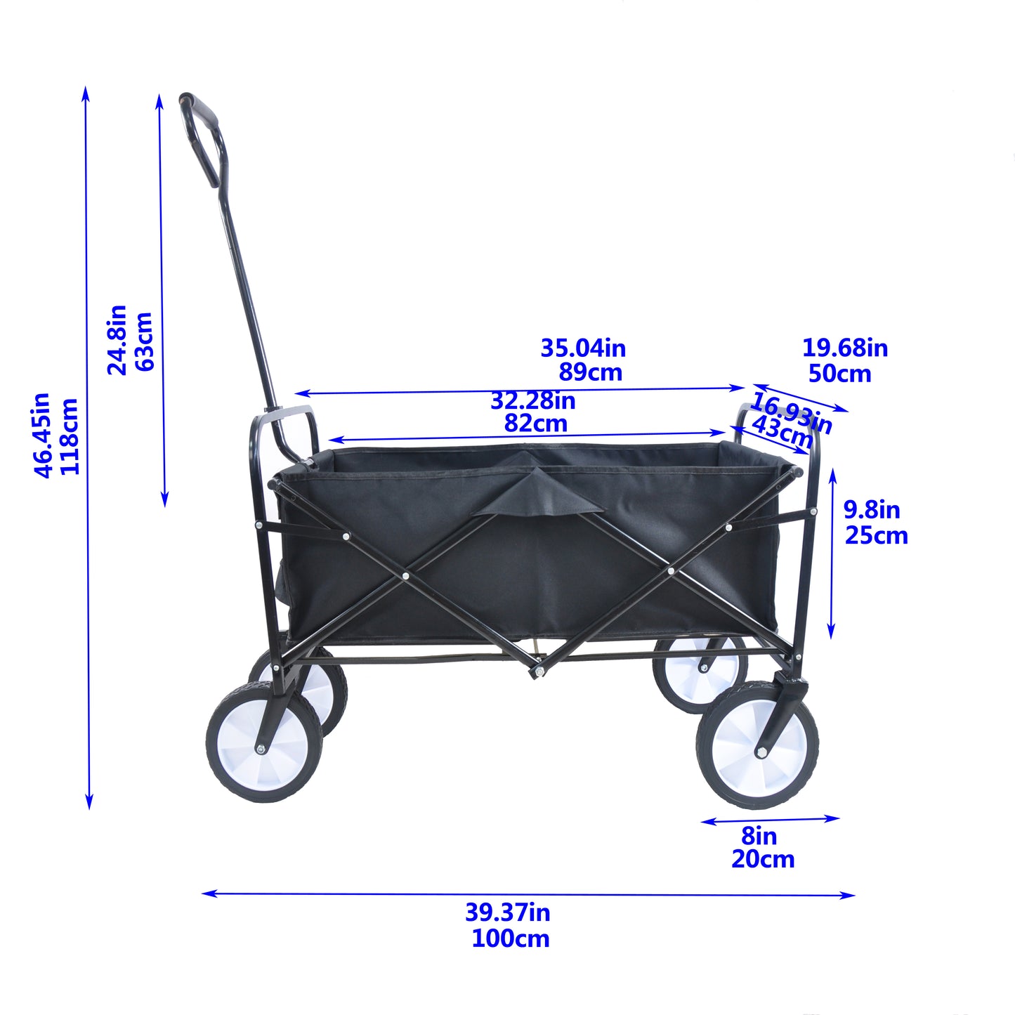Folding Wagon Garden Beach Cart