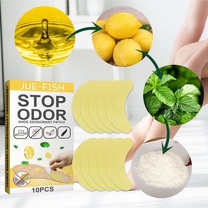 Deodorant Stickers For Shoes, Fresh, Remove Odor And Prevent Foot Odor Foot Sweat Sports Shoes Smelly Insole Sticker