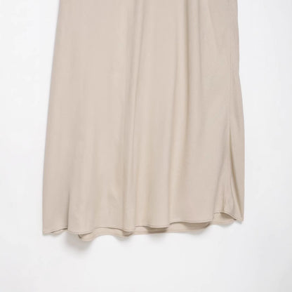 Swing collar camisole patchwork dress long skirt for women