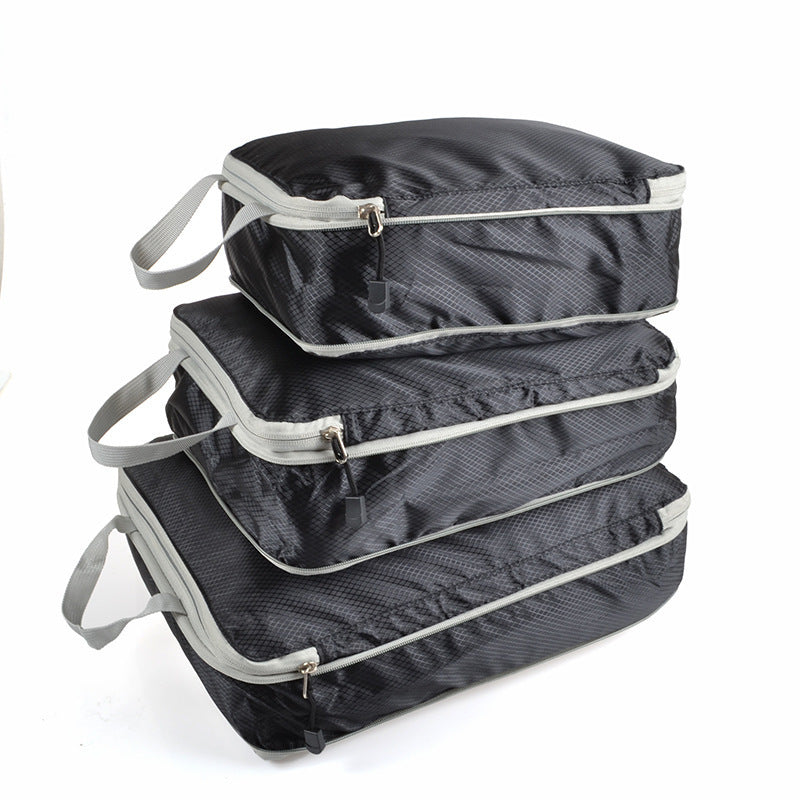 Travel Packing Cubes – Ultrathin Expandable Luggage Organizer Set