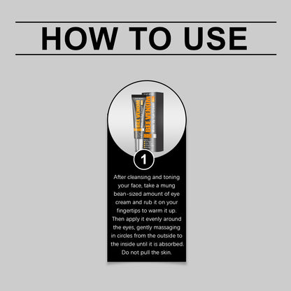 Men's Firming Eye Cream Hydrates Skin Around Eyes Elastic Moisturizing Care Eye