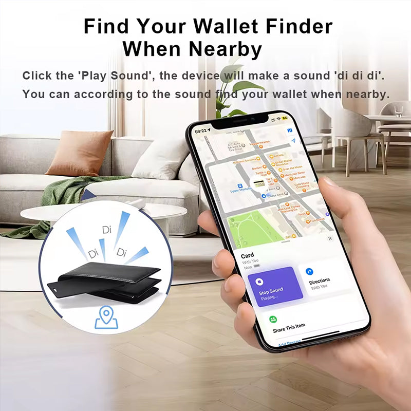 Android Bluetooth Tracker Card Supports Google Find My Keys - Luggage