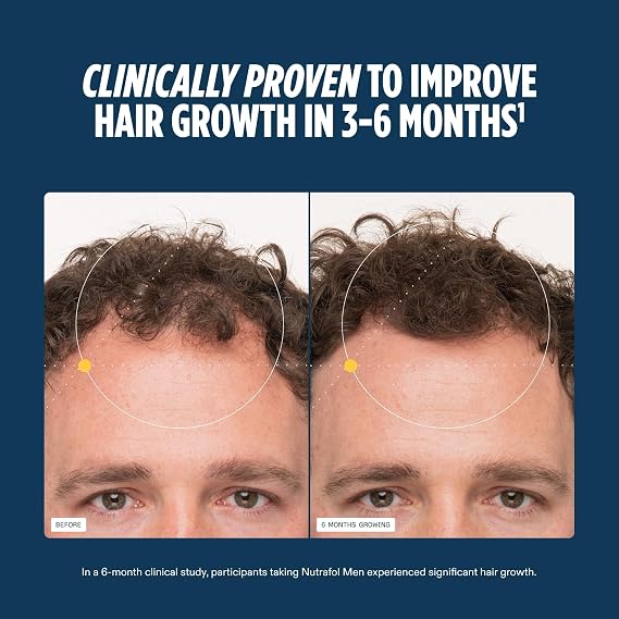 Nutrafol Men Hair Growth Supplement – 120 Capsules