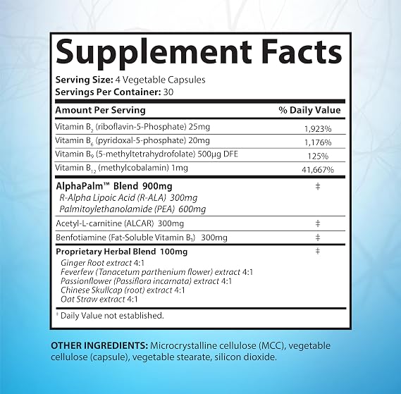 SciatiEase Sciatic Nerve Formula – Nerve Health & Daily Comfort Support, 120 Capsules