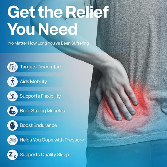 SciatiEase Sciatic Nerve Formula – Nerve Health & Daily Comfort Support, 120 Capsules
