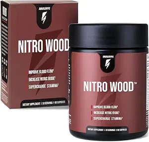 Nitro Wood Blood Flow & Nitric Oxide Support Powder – 30 Servings