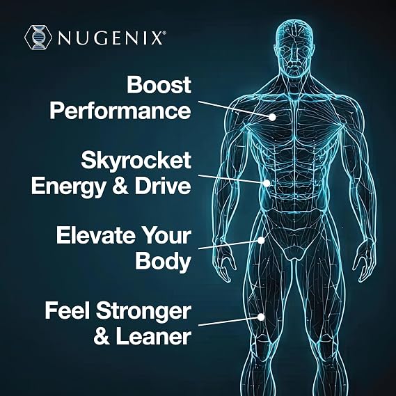 Nugenix Total-T Testosterone Support Supplement for Men – Energy & Strength Support, 90 Count