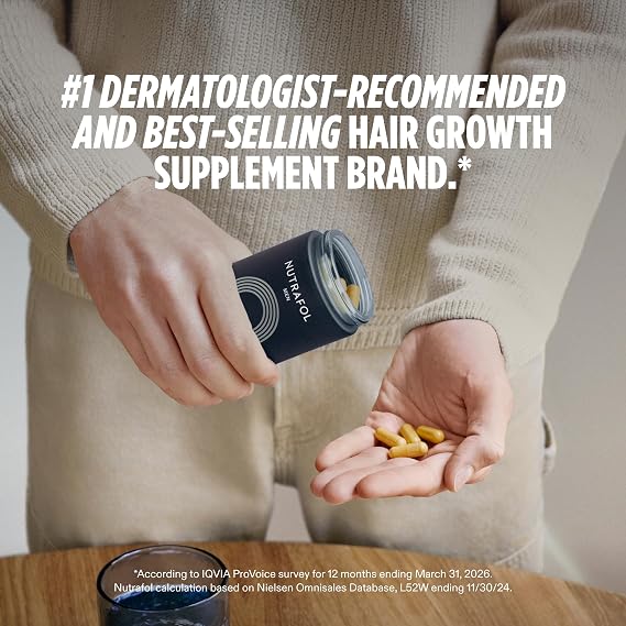 Nutrafol Men Hair Growth Supplement – 120 Capsules