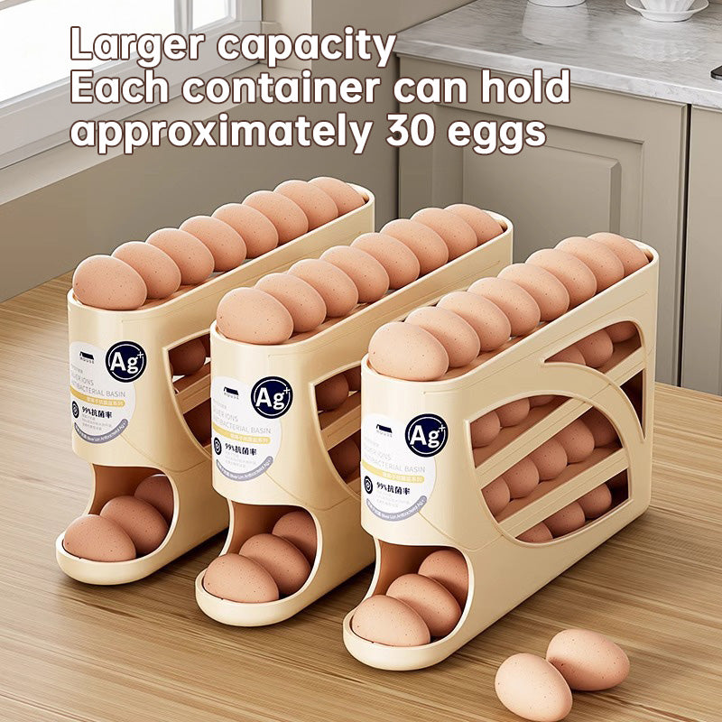 Slide-Roll Egg Box - Fridge Egg Box