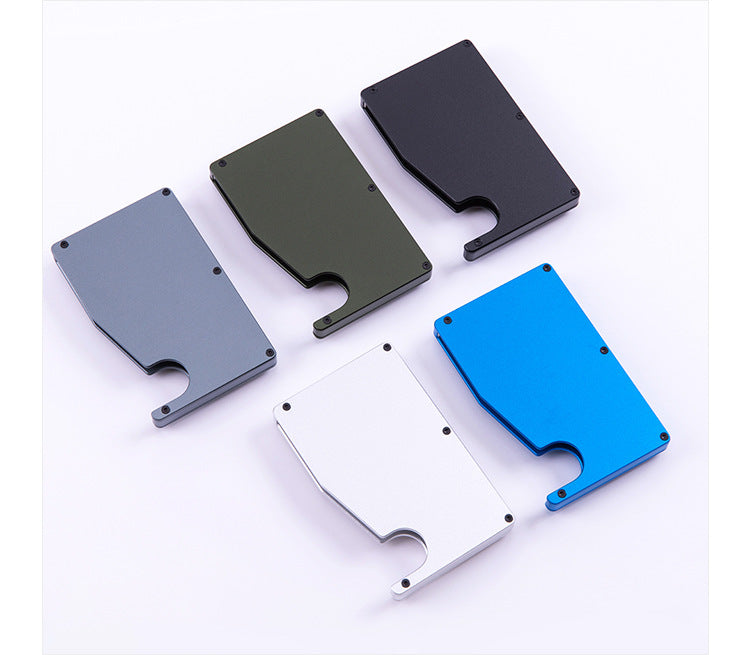 Aluminum Alloy Anti-Magnetic Card Box