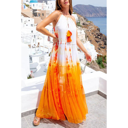 Sexy Off-the-Shoulder Dress with Loose Fit for Summer Vacation