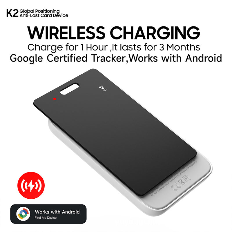 Android Bluetooth Tracker Card Supports Google Find My Keys - Luggage