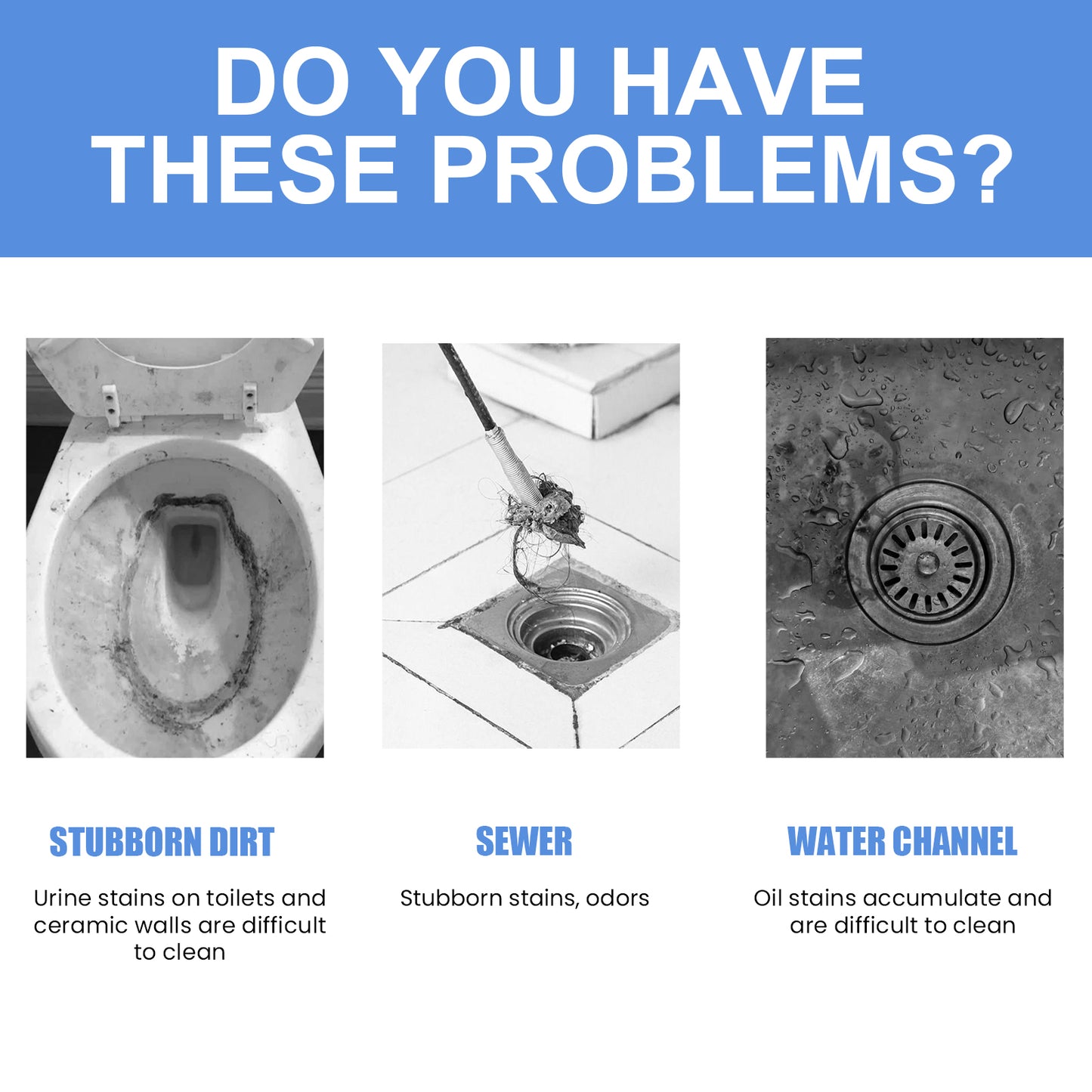 Multifunctional Cleaner, Toilet Toilet Deodorizing And Descaling Kitchen Stove Wash Basin Oil Descaling Agent