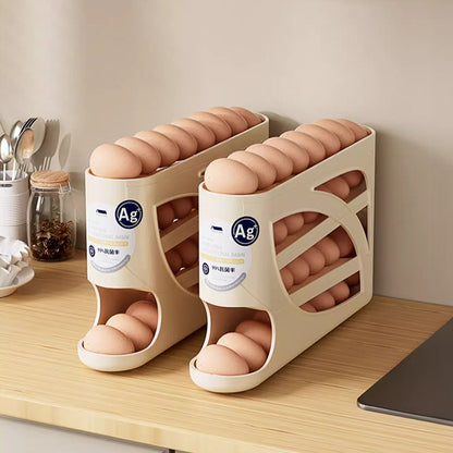 Slide-Roll Egg Box - Fridge Egg Box