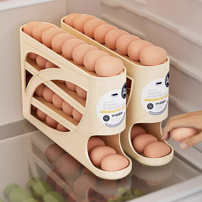 Slide-Roll Egg Box - Fridge Egg Box