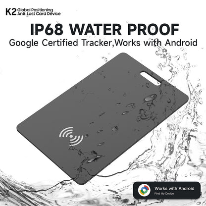 Android Bluetooth Tracker Card Supports Google Find My Keys - Luggage