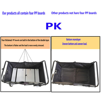 Folding Wagon Garden Beach Cart