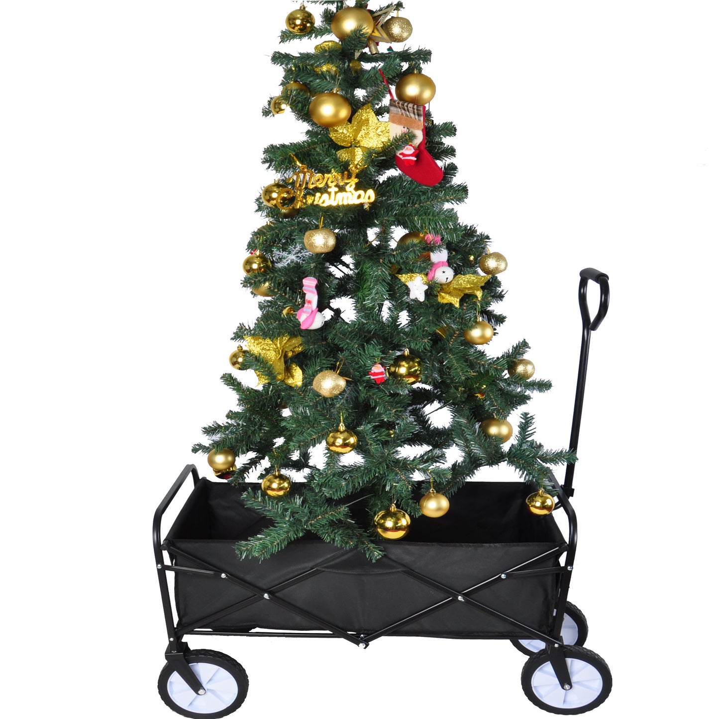 Folding Wagon Garden Beach Cart