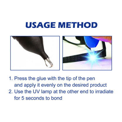 Curing Glue Pen, Repair Plastic Ceramic Cable