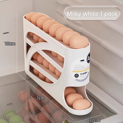 Slide-Roll Egg Box - Fridge Egg Box