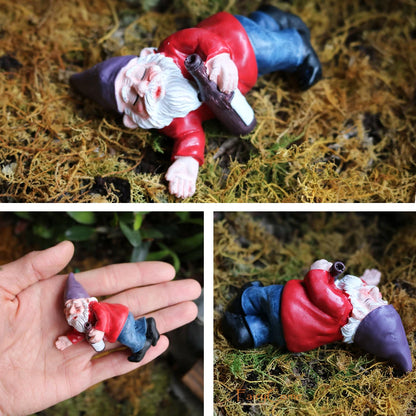 Mini Garden Gnome Figurines – Resin Fairy & Elf Miniatures for Terrarium