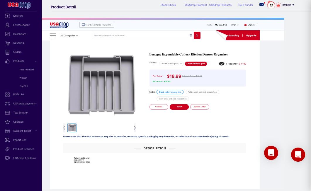 Expandable Cutlery Drawer Organizer