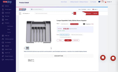 Expandable Cutlery Drawer Organizer