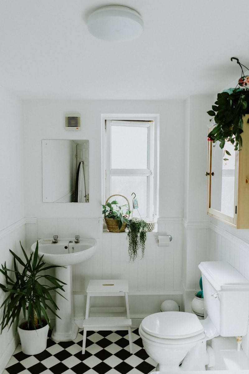 Over-Toilet Storage Tower with Shelves