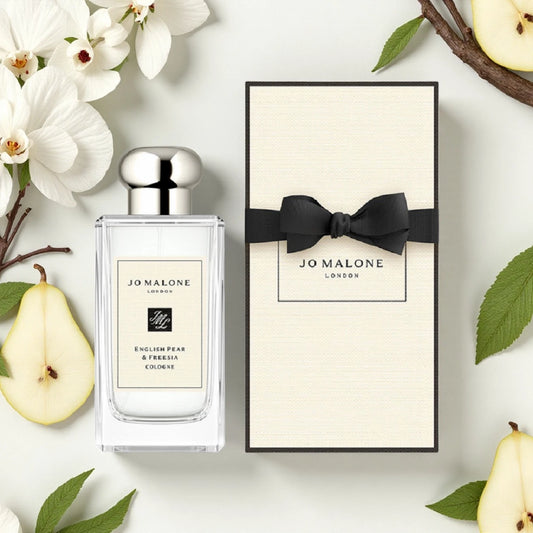 Jo Malone English Pear & Freesia Cologne 100ml (3.4oz) – Fresh Fruity Floral Luxury Fragrance